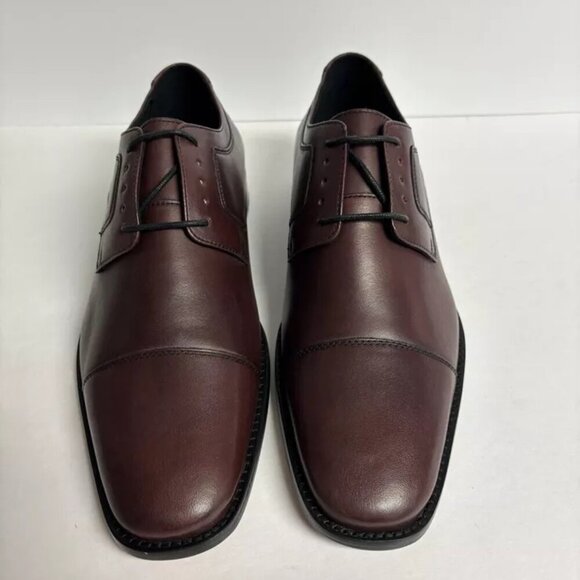 Johnston & Murphy Men’s Novick Burgundy Cap Toe Oxford, Size 9 M main image 6